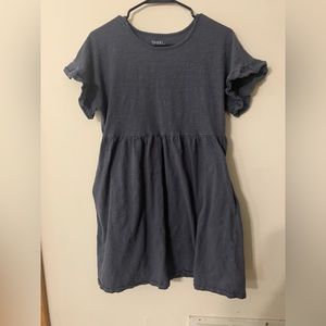 Time and Tru slate blue dress